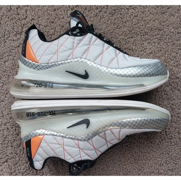 Nike White and Orange Athletic Shoes - Picture 1 of 8